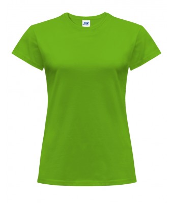T-shirt damski JHK TSRLCMF - LIME