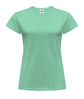 T-shirt damski JHK TSRLCMF - MINT GREEN