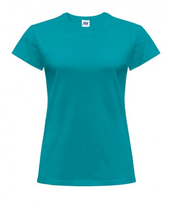 T-shirt damski JHK TSRLCMF - TURQUOISE