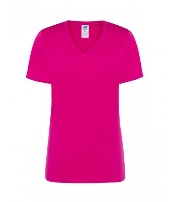 REGULAR LADY COMFORT V-NECK - FUCSIA