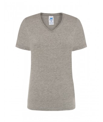 REGULAR LADY COMFORT V-NECK - GREY MELANGE