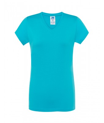 REGULAR LADY COMFORT V-NECK - TURQUOISE