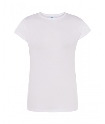 T-shirt damski JHK TSRLPRM - WHITE-