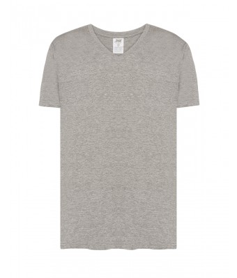 T-Shirt  V-neck  JHK  TSUA PICO  GREY MELANGE