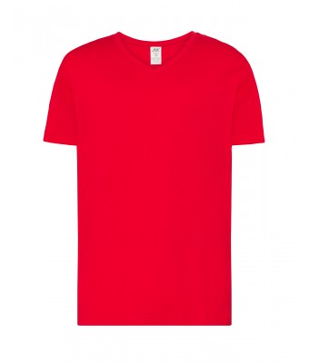 T-Shirt  V-neck  JHK  TSUA PICO  RED