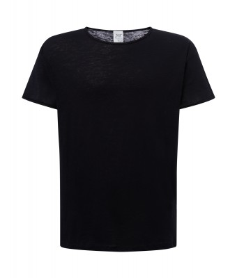 T-shirt męski JHK  Urban Slub TSUA SLB -  BLACK