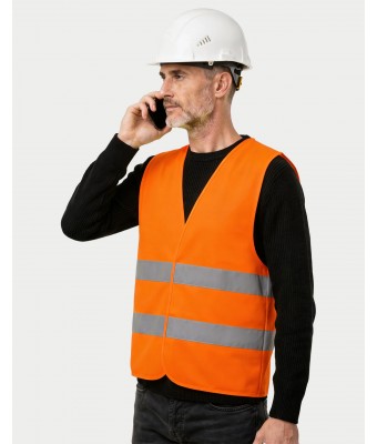 Kamizelka ostrzegawcza NEOPLUS HV JSV2501 - ORANGE FLUOR
