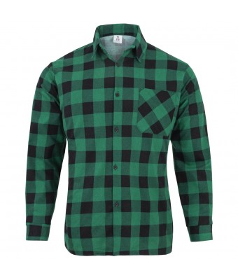 Koszula Flanelowa KOFL  - KELLY GREEN