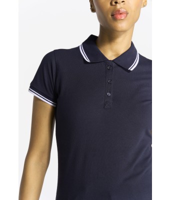 Polo damskie CONTRAST 
