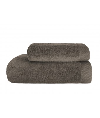 Ręcznik frotte model MISTY RE01  - SZARY POPIEL