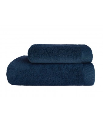 Ręcznik frotte model MISTY RE01  - GRANATOWY