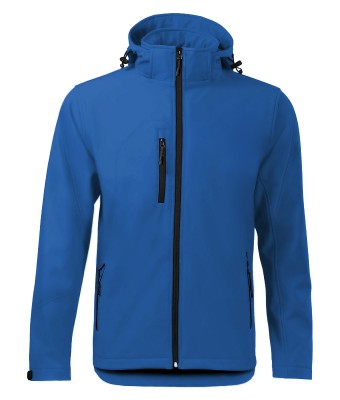 SOFTSHELL WINDSTORM HOODED MAN - ROYAL BLUE