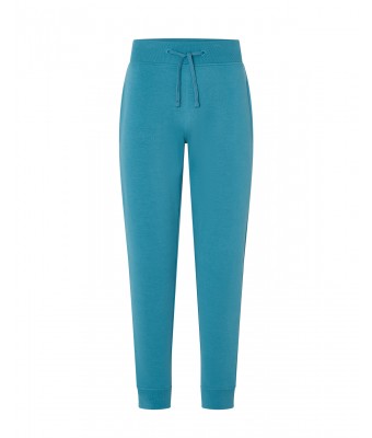 Spodnie SWEAT PANTS CUFF MAN  - PETROL BLUE