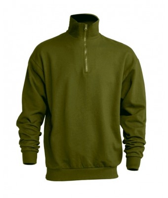Bluza JHK SWRA ZIP - FOREST GREEN