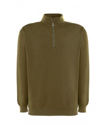 Bluza JHK SWRA ZIP - FOREST GREEN