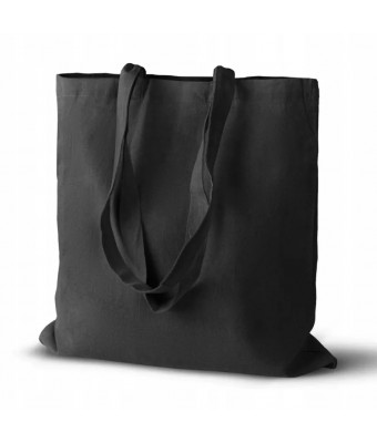 Torba bawełniana 220g Twill, kolor BLACK
