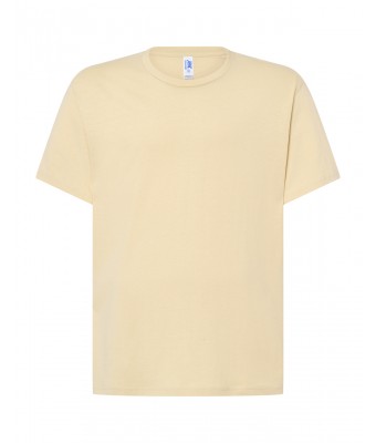 Premium T-shirt JHK  TSRA 190 - BUTTER CREAM