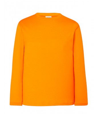 T-shirt KID LS JHK TSRK 150 LS - ORANGE