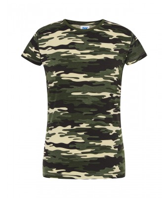 T-shirt damski JHK TSRLCMF - CARDINAL