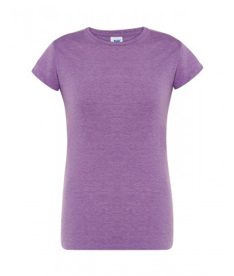 T-shirt damski JHK TSRLCMF - LAVENDER HEATHER