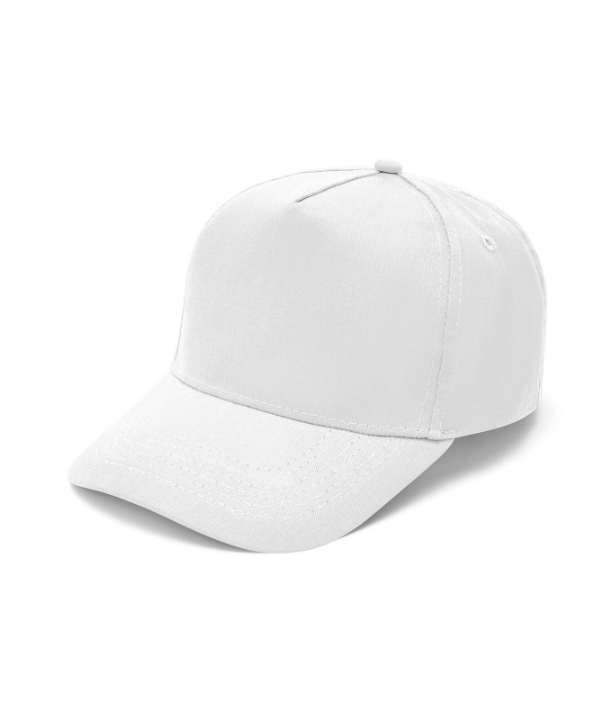 Czapka dziecięca pięciopanelowa KIDS CZA600K - WHITE
