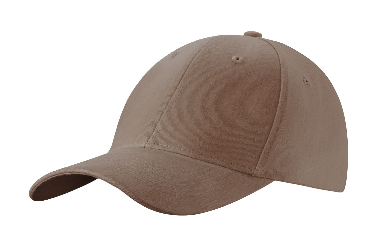 Czapka sześciopanelowa CZA006 - BROWN