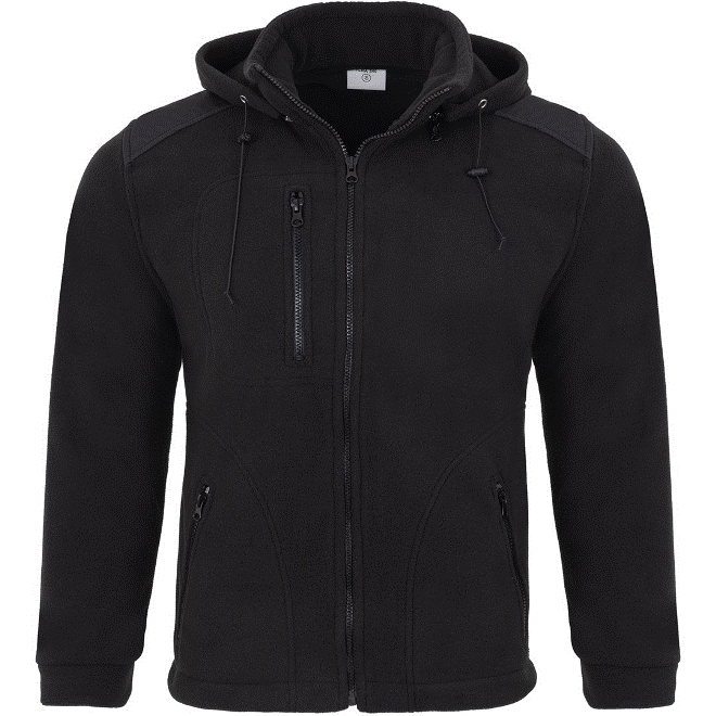 Polar FLRA 340 HOODED BLACK/BLACK