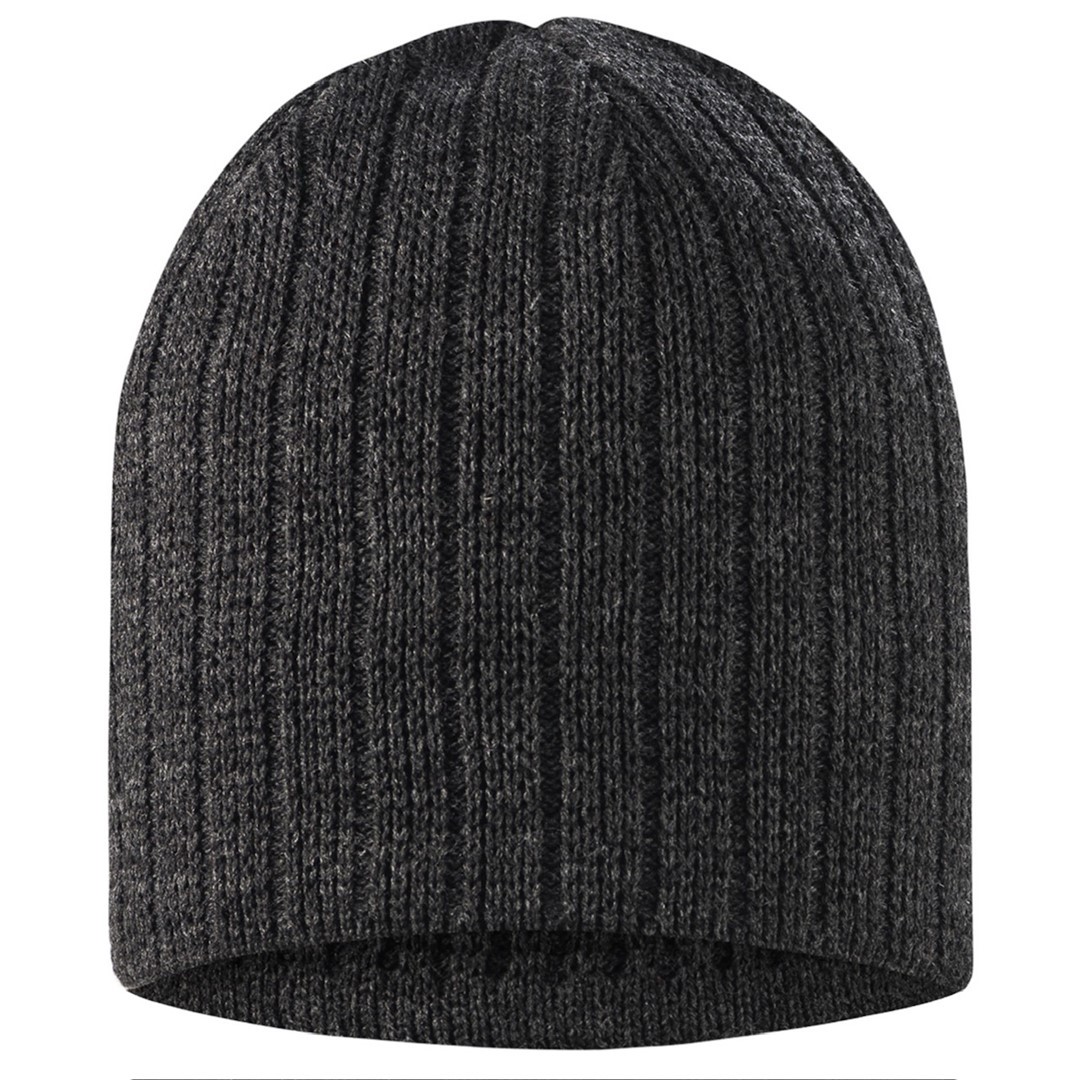 Czapka zimowa BEANIE CHARCOAL HEATHER (80%)