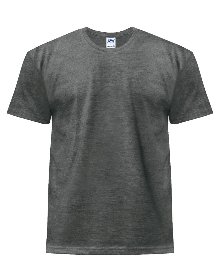 T-shirt JHK TSRA 150 - CHARCOAL HEATHER