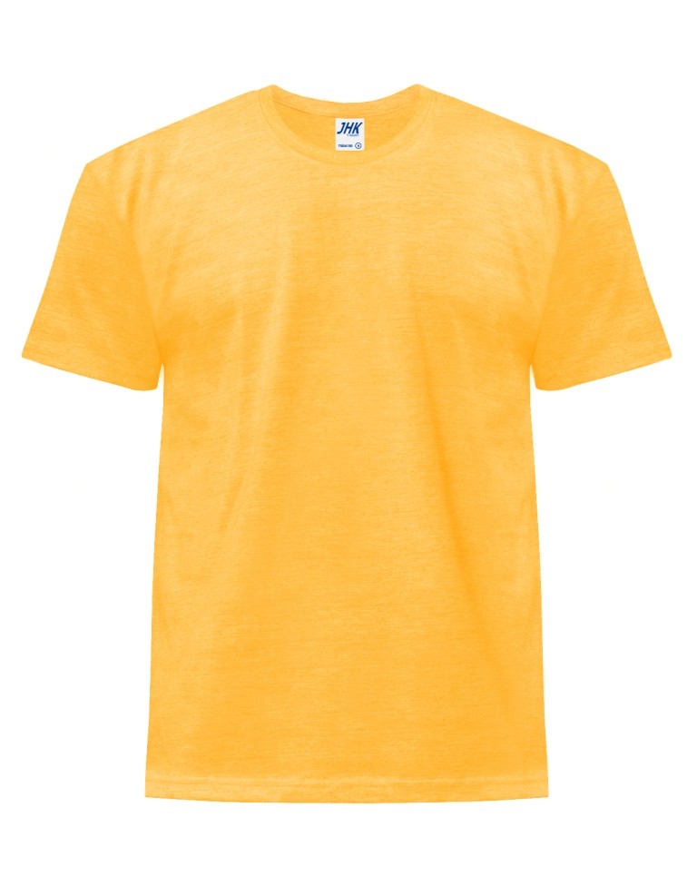 T-shirt JHK TSRA 150 - MUSTARD HEATHER