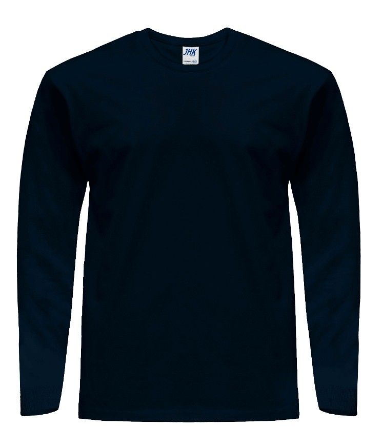 T-Shirt męski z długim rękawem TSRA170LS - NAVY