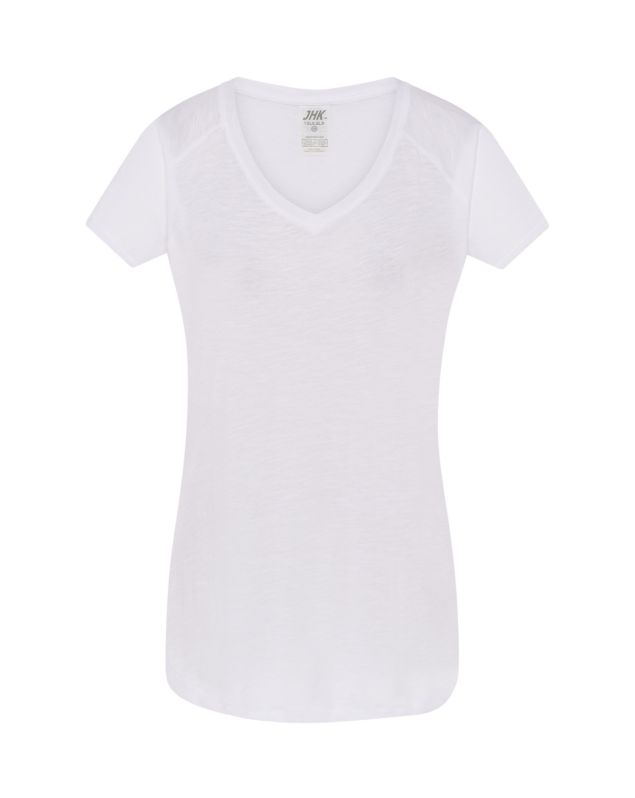 Bluzka damska JHK Slub Lady TSUL SLB - WHITE