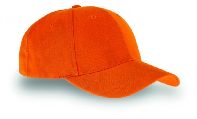 Czapka sześciopanelowa CZA006 - ORANGE