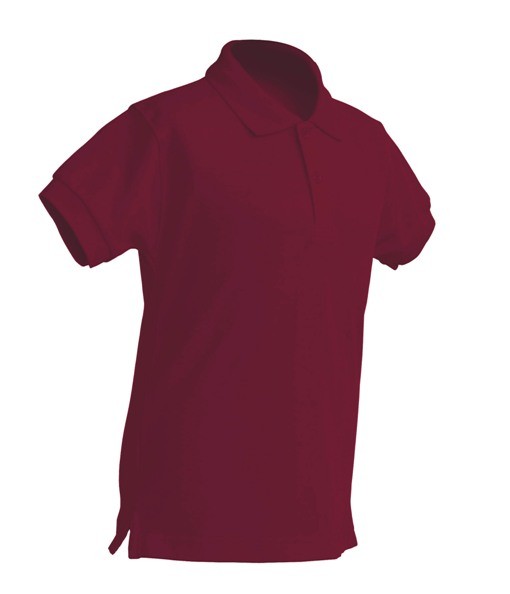 Polo JHK PKID 210 BURGUNDY