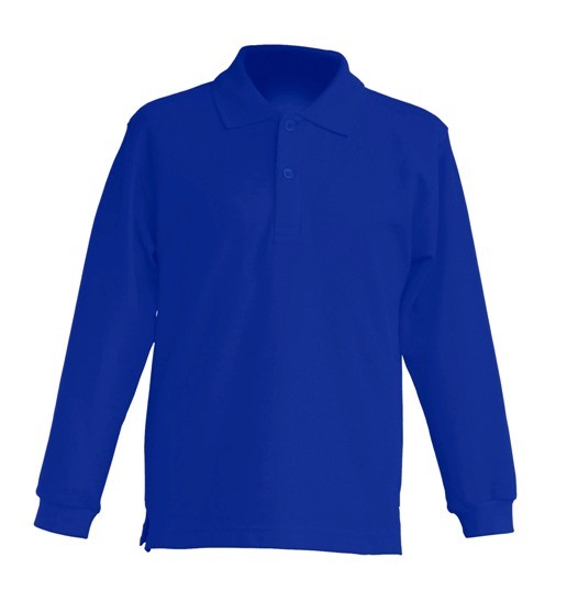 Polo KID LS JHK PKID 210 LS ROYAL BLUE