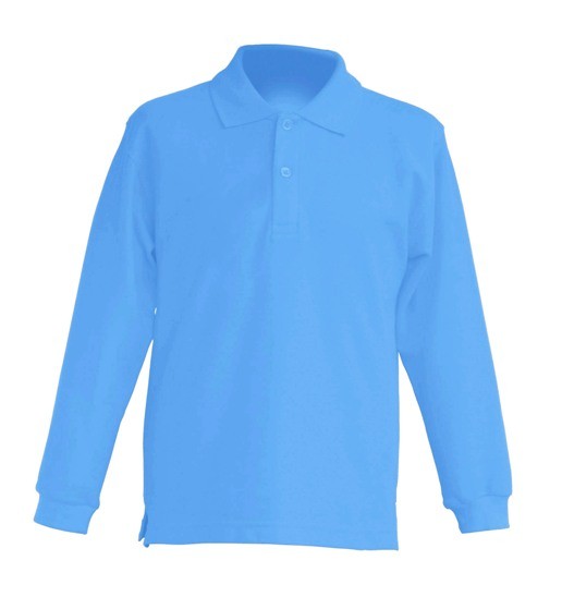 Polo KID LS JHK PKID 210 LS SKY BLUE