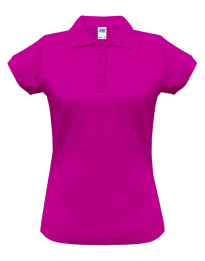 Polo damskie POPL 200 FUCSIA