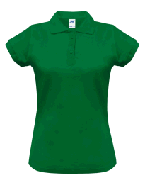 Polo damskie POPL 200 KELLY GREEN