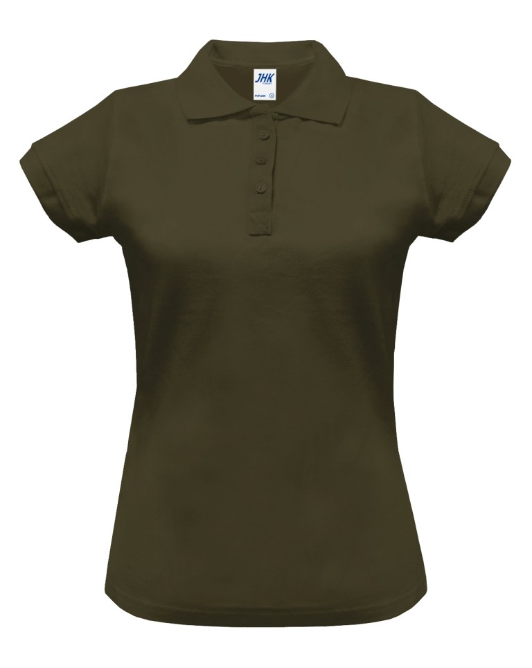 Polo damskie POPL 200 KHAKI