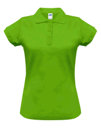 Polo damskie POPL 200 LIME