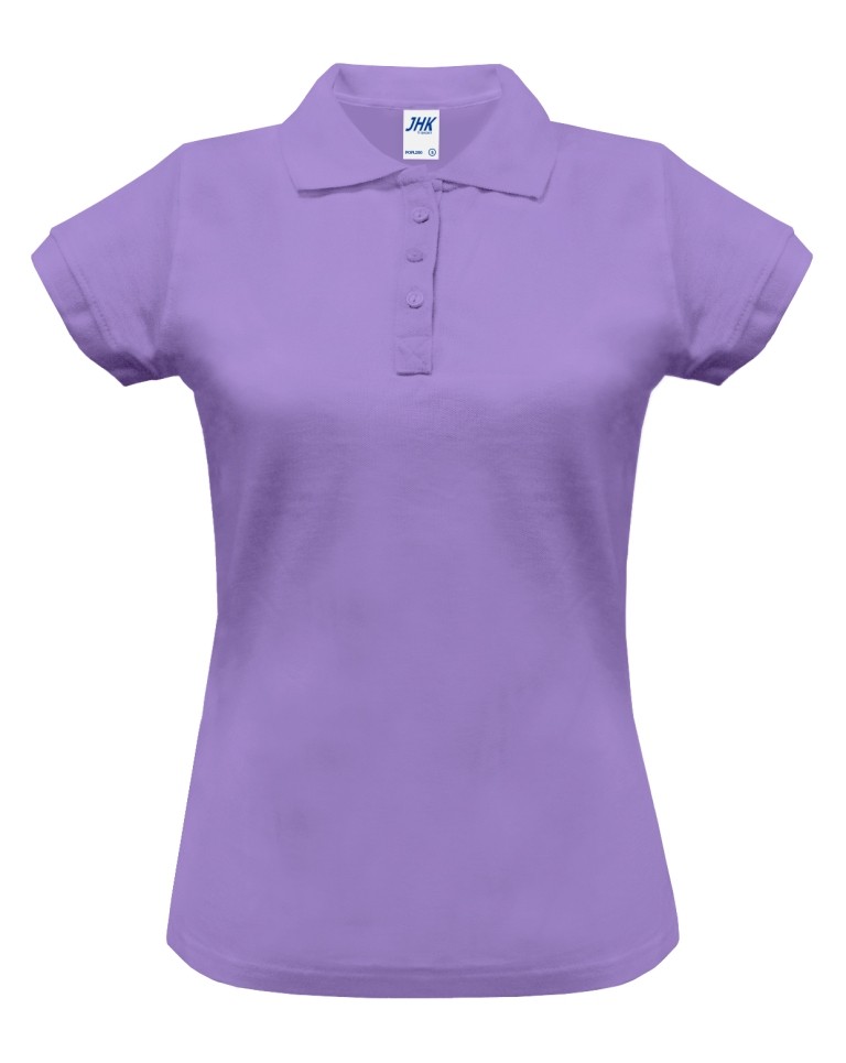 Polo damskie POPL 200 LAVANDER