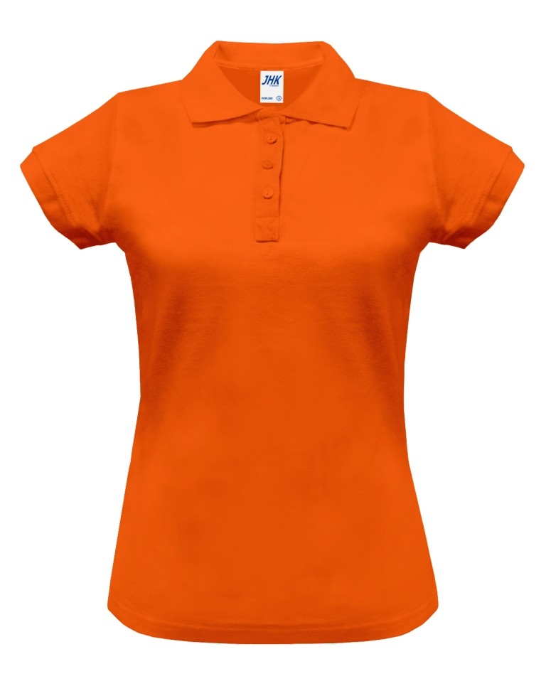 Polo damskie POPL 200 ORANGE