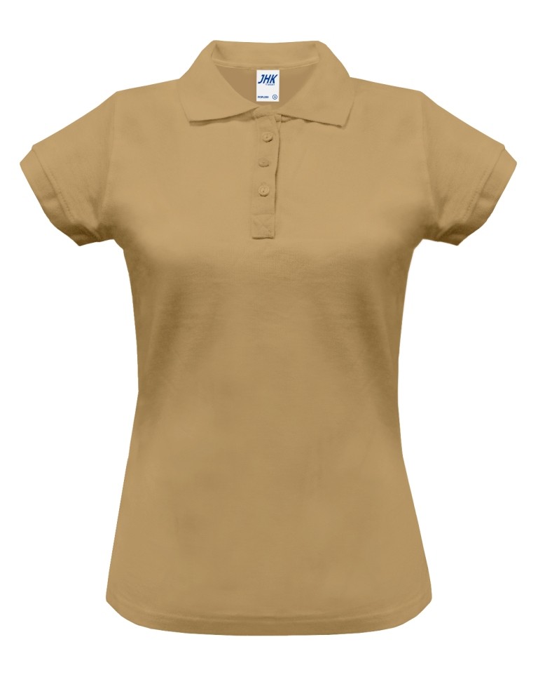 Polo damskie POPL 200 SAND
