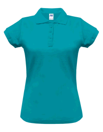 Polo damskie POPL 200 TURQUOISE