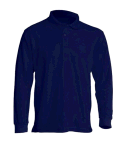 Polo męskie z długim rękawem JHK PORA 210 LS NAVY