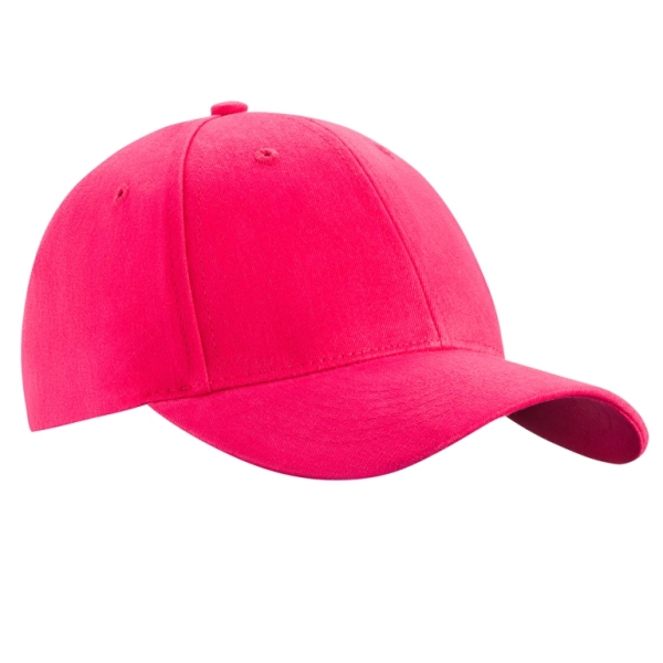 Czapka JUNIOR sześciopanelowa CZA011 - FUCSIA