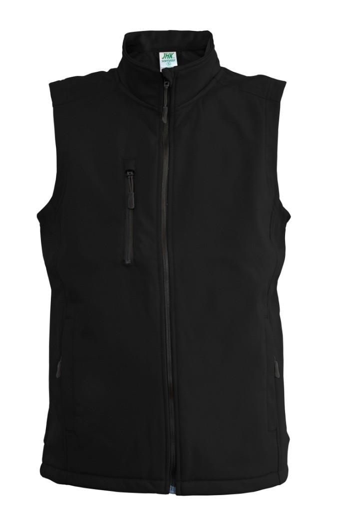 SOFTSHELL VEST - BLACK