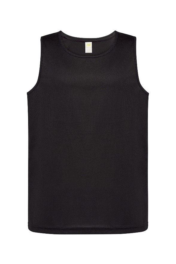 SPORT T-SHIRT JHK ARUBA MAN - BLACK