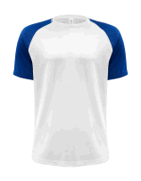 SPORT CONTRAST MAN - WHITE / ROYAL BLUE
