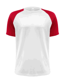 SPORT CONTRAST MAN - WHITE / RED